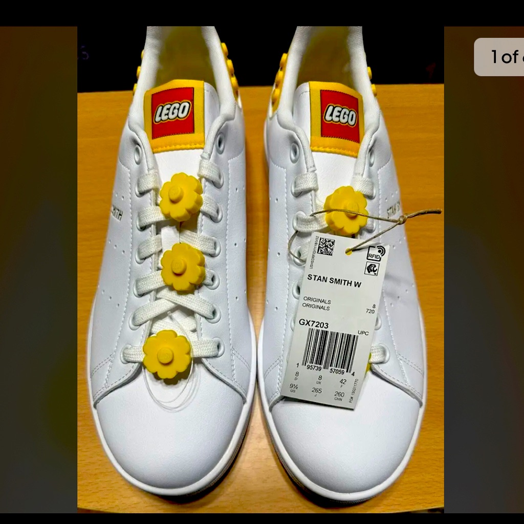 Womens Adidas Lego Stan Smith 95 Brand New